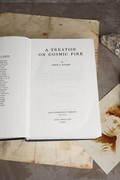 A Treatise on Cosmic Fire: Alice Bailey 1970 [Occult]