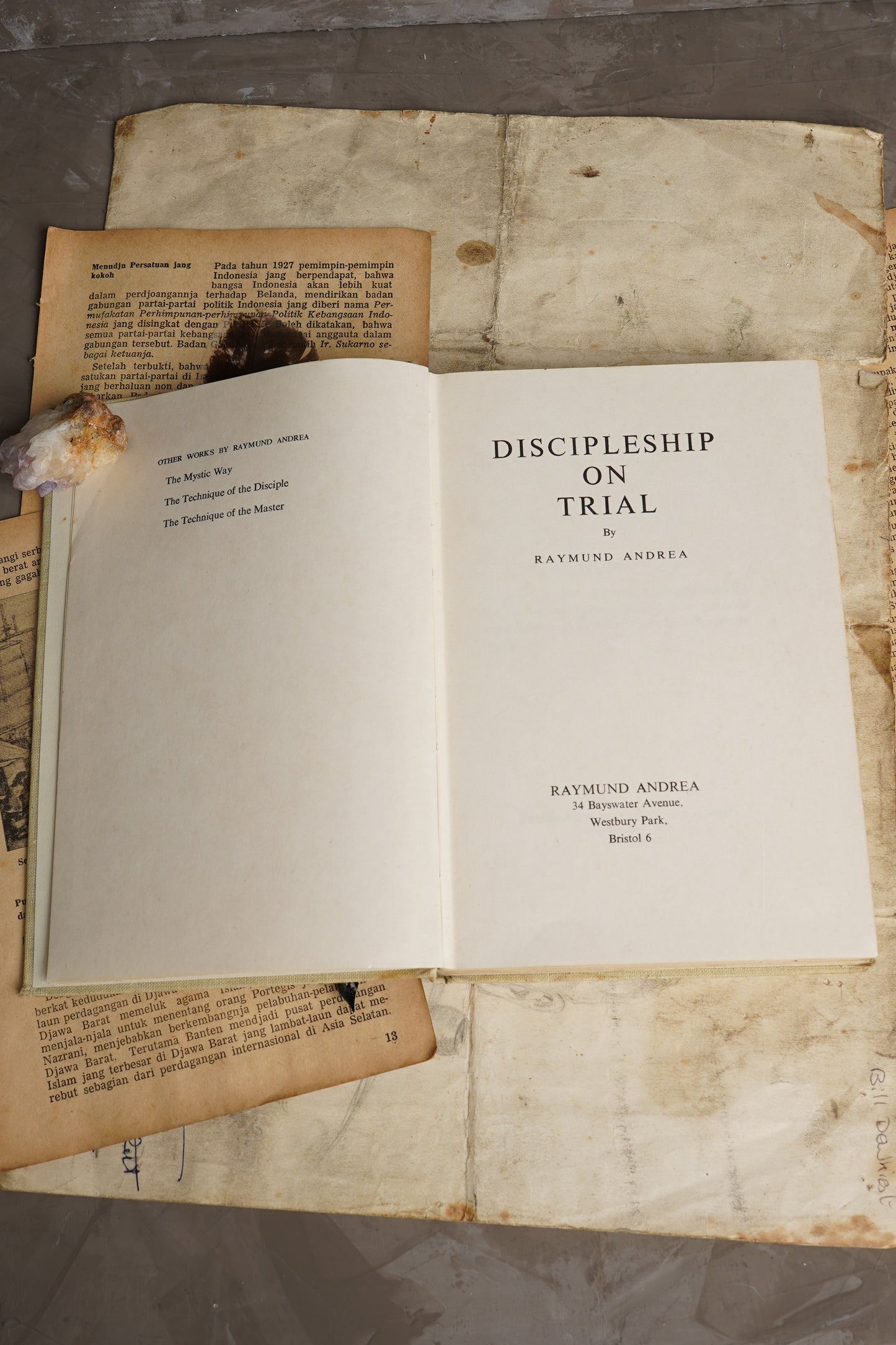 Discipleship on Trial: Raymond Andrea [Occult]