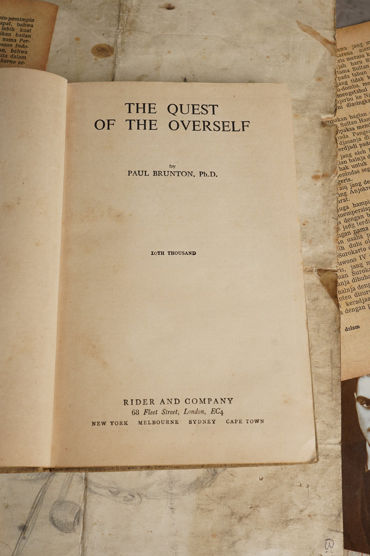 The Quest of the Overself: Paul Brunton [Spirituality]