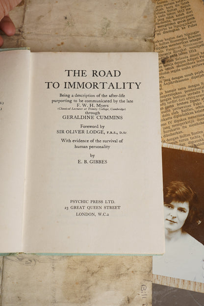 The Road to Immortality: Geraldine Cummins [Spirituality]